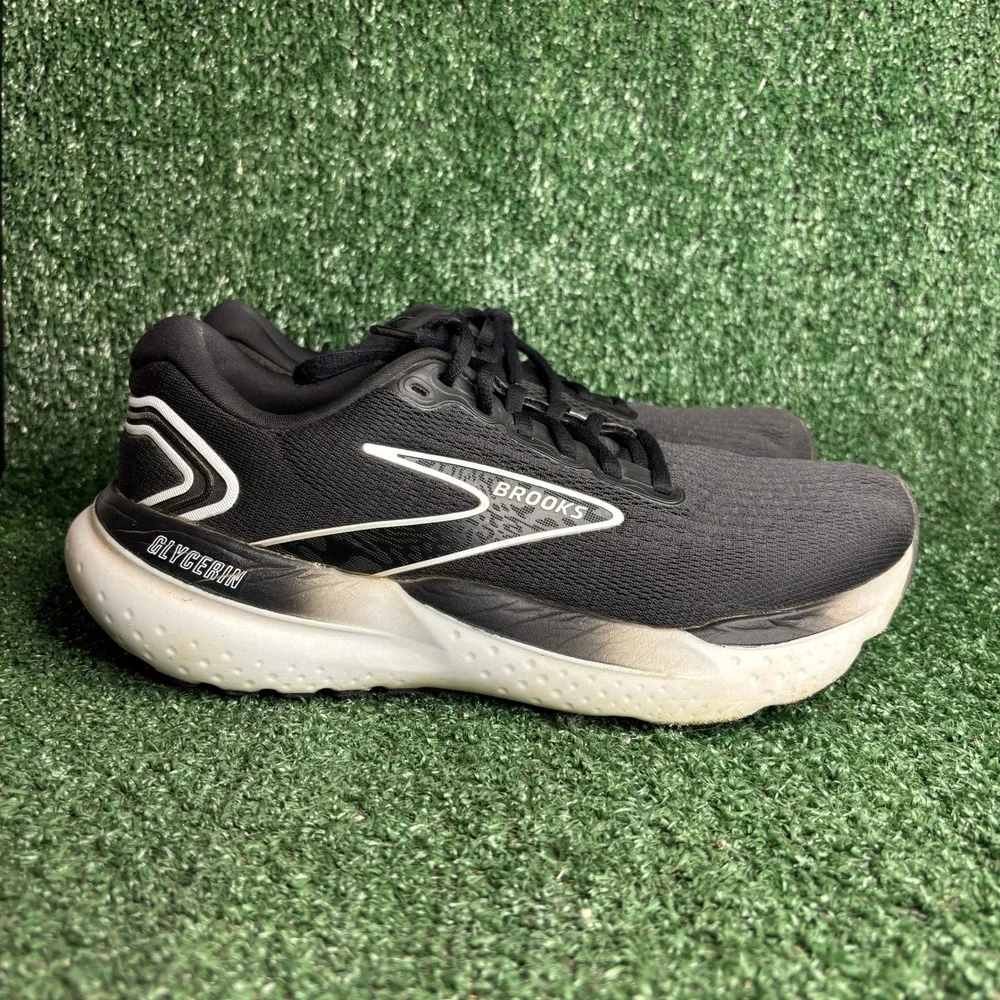 Brooks Glycerin 21 DNA Loft Cushioned Mesh Running Shoes Black Womens Size 8.5 B
